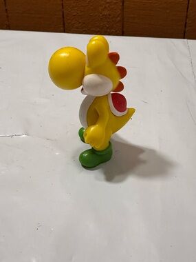Yellow Yoshi action figure 2.5” inch toy